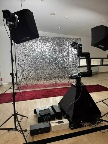 Glambot bérlés rendezvény aktivitás oscar foto selfie video