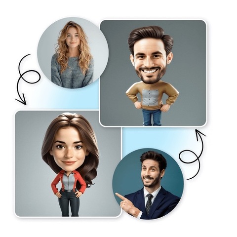 Karikat&uacute;ra AI interakt&iacute;v AI fot&oacute; karikat&uacute;ra kreat&iacute;v rendezv&eacute;ny exp&oacute; c&eacute;ges l&aacute;tv&aacute;nyos &eacute;lm&eacute;ny attrakci&oacute; sz&oacute;rakoz&aacute;s egyedi vizu&aacute;l branding stand bigfun caricature funny fun photobooth